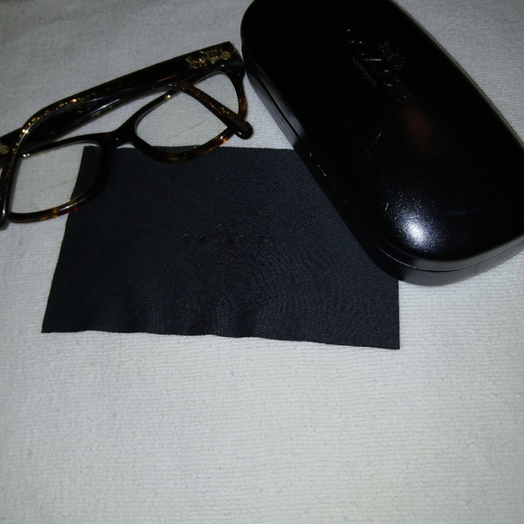 Coach Women's Brown Eyeglases - Picture 11 of 16